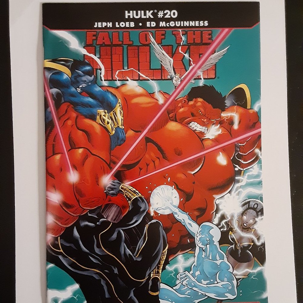 HULK #20A (2008 SERIES) RED HULK COVER BY ED MCGUINNESS, WRITTEN BY JEPH LOEB - Picture 1 of 10